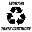 Tech Compatible Brother TN3615XL Black Maximum Yield Toner Cartridge